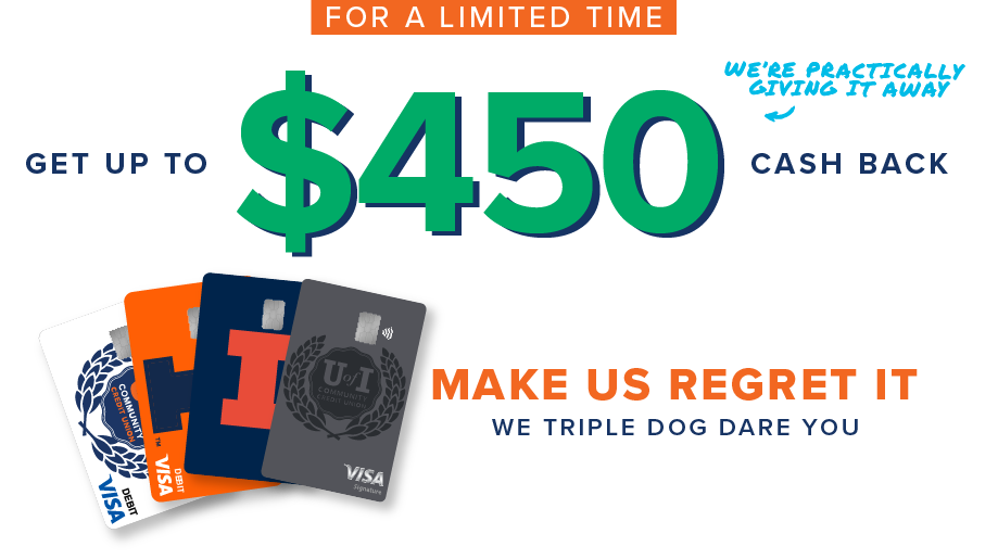 get up to $450 in cash back